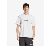 T-shirt adidas Essentials Linear Single manica corta bianco nero - XL