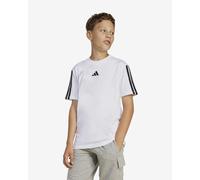 T-shirt adidas Essentials manica corta bianco nero junior - 164