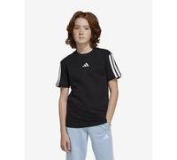 T-shirt adidas Essentials manica corta nero puro bianco junior - 164