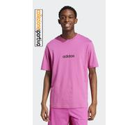 T-SHIRT ADIDAS ESSENTIALS SINGLE JERSEY LINEAR TEE M - JE9006 col. fucsia