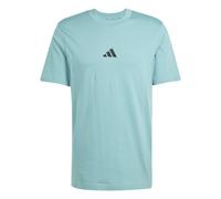 T-shirt adidas ESSENTIALS SMALL LOGO SINGLE Bleu XS