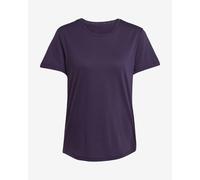 T-shirt adidas Essentials Yoga manica corta lilla scuro donna - S