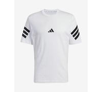 T-shirt maglia maglietta UOMO Adidas Bianco Future Icons 3-Stripes Cotone