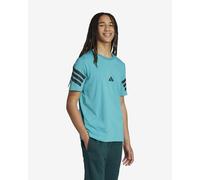 T-shirt adidas Future Icons 3 Strisce manica corta blu nero - S