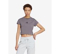 T-shirt adidas Future Icons Small Logo Baby manica corta lilla donna - XS