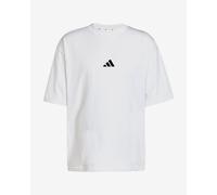 T-shirt adidas Future Icons Small Logo manica corta bianco nero - M