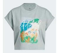 ADIDAS SPORTSWEAR Maglia funzionale 'Summer Romance' blu / verde pastello / arancione / bianco Donna ADIDAS SPORTSWEAR M