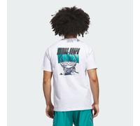 T-shirt adidas Hoops Graphic White / Black XL