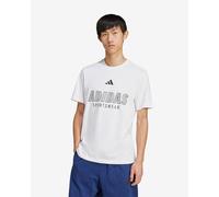 T-shirt adidas House of Tiro Linear Graphic manica corta bianco nero - M