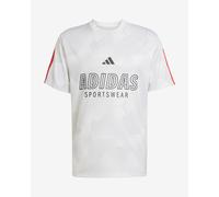 T-shirt adidas House of Tiro Nations Pack manica corta bianco puro nero - L