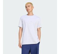 adidas performance Adidas kit t-shirt regular a 3 strisce in grigio chiaro mélange / bianco sporco XS