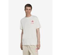 T-shirt adidas Mercedes - AMG Petronas Formula One manica corta bianco arancione - XXL