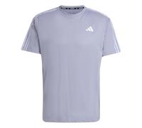 T-shirt adidas Own the Run 3-Stripes Violet XL