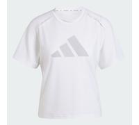 T-shirt adidas PrimeLift Performance con grande logo White M
