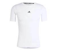 Adidas Homme Techfit Compression Training T-Shirt, White, L
