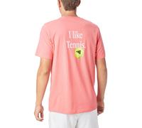 T-shirt da uomo Adidas Tennis Category Graphic - pure turbo - Rosa (S)