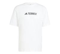Adidas Terrex Classic Logo Short Sleeve T-shirt Bianco L Uomo