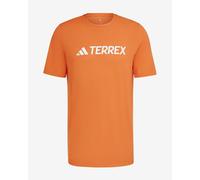 T-shirt adidas Terrex Classic Logo manica corta arancione bianco - M