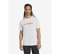 T-shirt adidas Terrex Classic Logo manica corta bianco arancione - M