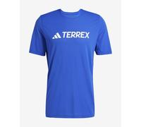 T-shirt adidas Terrex Classic Logo manica corta blu elettrico - S