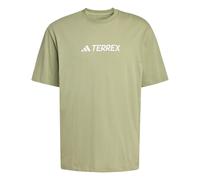 adidas Uomo Terrex Classic Logo Shirt, Tent Green, XXL