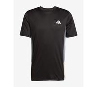 T-shirt adidas Train Essentials Seasonal Colorblock nero puro - L