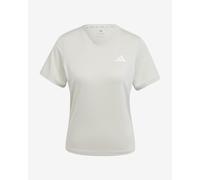 adidas - Women's WE 3-Stripes Crew Tee - Maglia funzionale M bianco