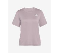 T-shirt adidas Train Essentials Workout 3 strisce manica corta rosa chiaro donna - XS