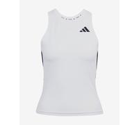 T-shirt adidas Train Essentials Workout 3 strisce spalline bianco puro donna - L