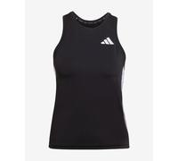 T-shirt adidas Train Essentials Workout 3 strisce spalline nero puro donna - XS