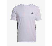 Adidas T-shirt Workout Essentials Base 3 Stripes Manica corta Bianco M Regular Uomo