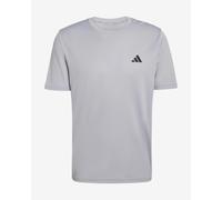 Adidas Workout Essentials Base 3 Stripes Short Sleeve T-shirt Grigio L / Regular Uomo