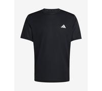 T-shirt adidas Workout Essentials Base 3 strisce manica corta nero bianco - 3XL