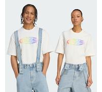 adidas Originals x Jeremy Scott - T-shirt con grafica bianca-Bianco S