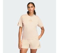 Adidas Z.n.e Short Sleeve T-shirt Beige XL / Regular Donna