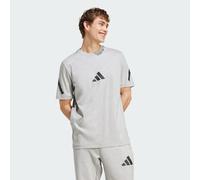 T-shirt adidas Z.N.E. manica corta grigio nero - XL