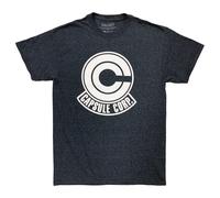 T-Shirt Adulto Con Logo Capsule Corp Di Dragon Ball Z