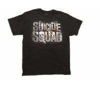 T-Shirt Adulto Con Logo Fumi Della Suicide Squad DC Comics