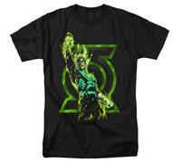 T-Shirt Adulto Licenziato DC Comics Green Lantern Completamente Carico