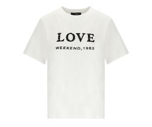 T-SHIRT AGILE BIANCA MAX MARA WEEKEND XS