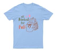 T-shirt All Booked For Fall unisex regalo retrò divertente donna vintage uomo