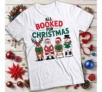 T-shirt All I Want For Christmas Is Books maglietta divertente da uomo e...
