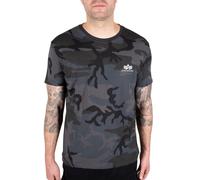 Alpha Industries Backprint Camo Maglietta, multicolore, taglia M per maschi