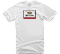 T-Shirt Alpinestars 12127207020XL Cali 2.0 XL Bianca