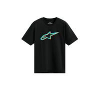 T-Shirt Alpinestars Ageless Shadow CSF Nero/TurcheseS Nero,Turchese