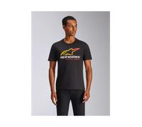 T-Shirt Alpinestars Aligned CSF NeroL Nero