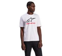 Alpinestars Always 2.0 CSF, maglietta XL male Bianco/Nero/Rosso