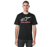 §T-Shirt Alpinestars Always 2.0 CSF Nero-Bianco-Rosso§