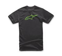 T-Shirt Alpinestars Casual Ageless Classic Manica Corta Nero / Verde