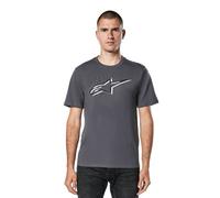 T-shirt Alpinestars da uomo in cotone SS ~ Ageless Shadow CSF nero antracite
